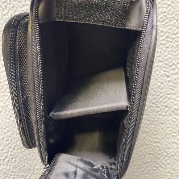 View Camera Bag Black Shoulder Strap Adjustable Compartments - Picture 10 of 12